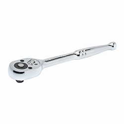 Crescent® Guaranteed Forever™ CRW0 Hand Ratchet, 1/4 in Drive, 7.95 in OAL, Chrome Vanadium Alloy Steel, Full Polished