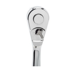 Crescent® RD12BKN 60-Tooth Quick-Release Square Drive Ratchet, 3/8 in Drive, Teardrop Head, 9 in OAL, ASME B107.10