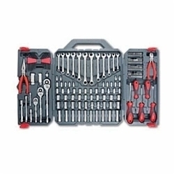 Crescent® CTK148MP Heavy Duty Mechanics Tool Set, 1/4, 3/8, 1/2 in Drive, 148 Pieces, ASME Specified