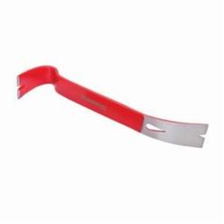 Crescent® FB15 Code Red⢠Pry Bar, Angled/Claw Tip, 15 in OAL, Carbon Steel
