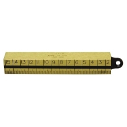 Crescent® T150MMN Plumb Bob, 500 g, 6 in L, Solid Brass