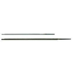 Crescent® 02144N Round Chain Saw File, 6 in L, Double/Smooth Cut