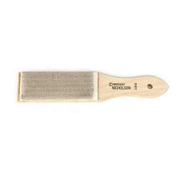 Crescent® T21455 Diamond File Cleaner, 8 in OAL, Wood Handle