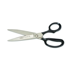 Crescent®37N Industrial Trimmer Shear, 2-7/8 in L of Cut, 7 in OAL, Pointed Tip, Cutlery Steel Blade, Steel Handle