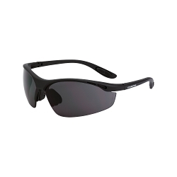 CrossFire® 121 Talon™ Safety Eyewear, Hard Coat/Impact-Resistant, Smoke Lens, Half-Frame Frame, Matte Black, Nylon Frame, Polycarbonate Lens, ANSI Z87.1+
