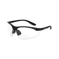 CrossFire® 12415 Talon™ Bi-Focal Safety Glasses, +1.5 Diopter, Clear Lens, Matte Black, Nylon Frame, Polycarbonate Lens, Yes % UV Protection, ANSI Z87.1