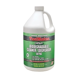 Crown® by Aervoe® 5075G Biodegradable Cleaner/Degreaser, 1 gal, Bulk Liquid, Clear Blue, Slight