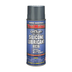 Crown® by Aervoe® 8036 Silicone Lubricant, 16 oz Aerosol Can, Clear Glass, 40 to 110 deg F