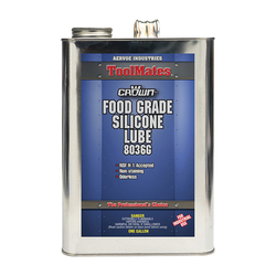 Crown® by Aervoe® 8036G Silicone Lubricant, 1 gal, Bulk Liquid Form, Clear Glass, 40 to 110 deg F