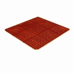Crown® Safety-Step™ KM LC39TC 681 Grease Resistant Edging, Terracotta, For Use With 39 in Female Ramp