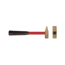 CS Unitec - Carlstoe Ex1041-0100A EX1041U Non-Sparking Engineers'/Blacksmiths' Hammer, 0.22 lb Aluminum Bronze Head