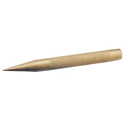 CS Unitec - Carlstoe Ex303-005UA EX303 Center Punch, 3/8 in Tip, 4 in OAL, Aluminum Bronze Tip