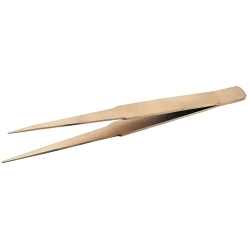 CS Unitec - Carlstoe Ex610S-155B EX610S Flat-Point Tweezer, 6-3/16 in L