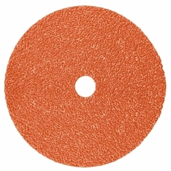 3M™ 7100099281 787C Disc, 7 in Dia Disc, 0.875 in Center Hole, 120+ Grit, Precision Shaped Ceramic Abrasive, Center Hole Attachment