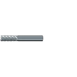 Cut & Form® 2507.006 2507 Standard Length End Mill, 6 mm Dia Cutter, 13 mm Length of Cut, (3/6) Flutes, 6 mm Dia Shank, 57 mm OAL, Uncoated