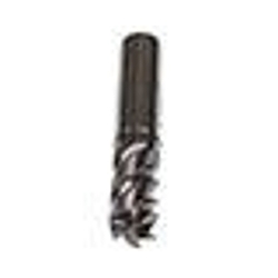 Cut & Form® 2507.010 2507 Standard Length End Mill, 10 mm Dia Cutter, 22 mm Length of Cut, (3/6) Flutes, 10 mm Dia Shank, 72 mm OAL, Uncoated