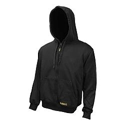 DeWALT® GEAR™ DCHJ067B-3XL Heated Jacket, Black, Cotton/Polyester, 54 to 56 in Chest, Resists: Wind