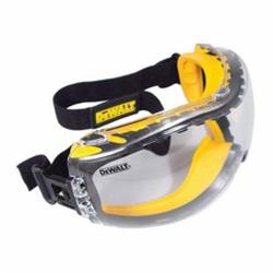 DeWALT® by Radians® DPG82-11 Low Profile Protective Goggles, Anti-Fog/Hard Coated Clear Polycarbonate Lens, Yes % UV Protection, Elastic Cloth Strap, ANSI Z87.1+