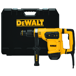 DeWALT® D25481K Electric Rotary Hammer, 1-9/16 in SDS Max® Chuck, 3150 bpm, 540 rpm No-Load, 1-1/4 in Max Solid Bit Capacity, 17.84 in OAL