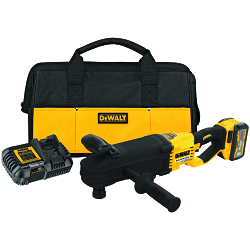 DeWALT® DCD471X1 Brushless Cordless Stud and Joist Drill With E-CLUTCH® System Kit, 7/16 in Chuck, 60 V DC, 0 to 400/0 to 1320 rpm No-Load, 23.8 in OAL, Li-Ion Battery