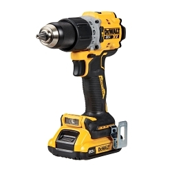 DeWALT® XR® DCD805D2 Compact Cordless Hammer Drill/Driver Kit, 1/2 in Chuck, 20 V, 0 to 650/0 to 2000 rpm No-Load