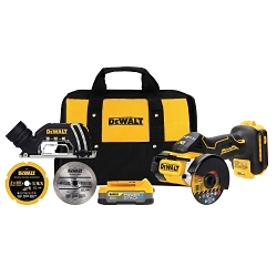 DeWALT® DCS438E1 Brushless Cordless Compact Cut-Off Angle Grinder, 3 in Blade, 7/8 in Cutting