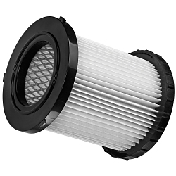 DeWALT® DCV5801H Reusable Wet/Dry Vacuum Replacement HEPA Filter, 4-61/64 in W x 4-13/16 in D x 4-61/64 in H, For Use With DCV580 and DCV581H Wet/Dry Vacuum, Plastic