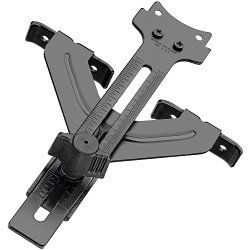 DeWALT® DNP618 Edge Guide, For Use With Fixed Base Compact Router, Steel