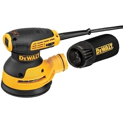 DeWALT® DWE6423K Random Orbit Sander Kit, 140 mm H, 8000 to 12000 opm Speed