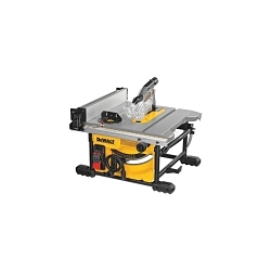 DeWALT® DWE7485WS Compact Jobsite Table Saw Kit, 8-1/4 in Dia Blade, 5/8 in Arbor/Shank, 1-3/4 in 45 deg Capacity, 2-9/16 in 90 deg Capacity