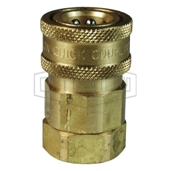 Dixon® 10VBF10-B V-Series Coupler, 1-1/4-11 in Nominal, Brass