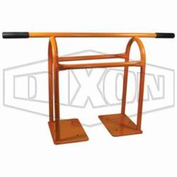 Dixon® 1217FRAME Protective Frame Only, For Use With ASME Air Tank Receiver Manifold, Steel, Orange, Domestic