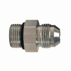 Dixon® 1231-05-05 Hydraulic Tube To Pipe Adapter, 1/2-20 Nominal, 37 deg Male SAE JIC x Male SAE O-Ring Boss™, Steel, Domestic