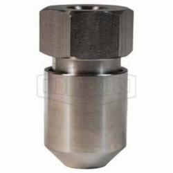 Dixon® 13SLN Spring Loaded Nut, For Use With Wing Nut Style Clamps, 5/16-18, 304 Stainless Steel, Domestic