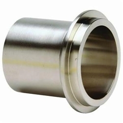Dixon® 14WLI-G600 14WLI Long Male I-Line Weld Ferrule, 6 in Nominal, 2.688 in L, 304 Stainless Steel, Domestic