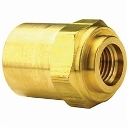 Dixon® 1800408F 180 Heavy Duty Reusable Hose Ferrule, 1/4 in Nominal, 250 psi Pressure, Brass, Domestic