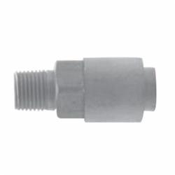 Dixon® 1BM1-B B Series Air Chief Quick Connect Coupler, 1/8 in Nominal, Quick Connect Coupler x MNPT, 150 psi Pressure, Brass