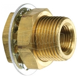 Dixon® 207BH8-6 Fitting, UNS x NPTF End Style, Brass