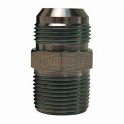 Dixon® 2404-4-2 Adapter, 7/16-20 x 1/8-27 Nominal, 37 deg Male JIC Flare x Male NPTF, Steel