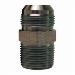Dixon® 2404-4-6 Adapter, 7/16-20 x 3/8-18 Nominal, 37 deg Male JIC Flare x Male NPTF, Steel
