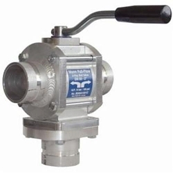 Dixon® 2WAYBV200VIC3 2-Way Ball Valve, 2 in Nominal, Grooved End Style, Aluminum/Stainless Steel Body, Full Port, FPM Seal Softgoods
