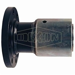 Dixon® 32P3SO15 Holedall™ External Swage Fixed Flange, 2 in ID x 2-49/64 to 2-56/64 in OD, Carbon Steel, Domestic