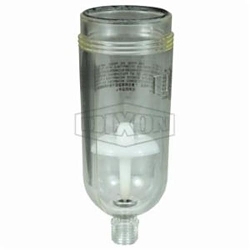 Dixon® 3646-51 Filter Bowl With Auto Drain, For Use With F07 Filter, Polycarbonate