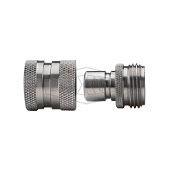 Dixon® 500QCKSS Unvalved Garden Hose Quick-Connect Assembly, Coupling, 303 Stainless Steel, Domestic