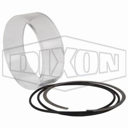 Dixon® 5200-SFIV-RK1 Sight Flow Indicator Repair Kit, For Use With 5200-SFI TTMA Flanged Short Sight Flow Indicator
