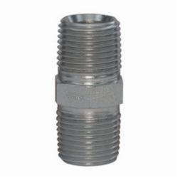 Dixon® 5404-6-4 Hex Pipe Nipple, 3/8-18 x 1/4-18 MNPT, Carbon Steel, Zinc Plated