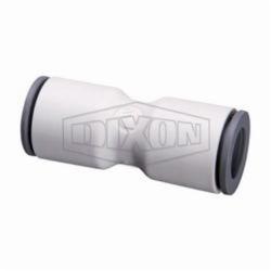 Dixon® 63065600WP2 LIQUIfit™ Union Connector, 1/4 in Nominal, Tube End Style, Nylon, Domestic