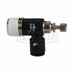 Legris by Dixon® 76600420 1-Piece Miniature Exhaust Flow Control Valve, 15 to 145 psi, Nylon Body