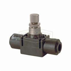 Legris by Dixon® 77700400 In-Line Flow Control Valve, 15 to 145 psi, Nylon Body