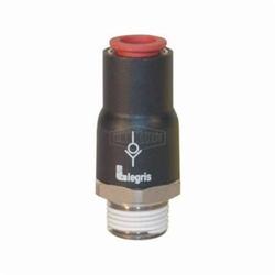 Legris by Dixon® 79955614 In-Line Check Valve, 1/4 in, MNPT x Tube, Nylon Body
